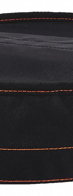 ERGODYNE Bucket Top: 12 1/2 in W x 12 1/2 in H x 12 1/2 in L, Black, Nylon/Polyester (MPN 5938). Key specifications — attr1118525: ERGODYNE; attr1118517: Heavy-Gauge Nylon Stitching; attr1125037: Black; attr1125045: Bucket Top; attr1125041: Nylon.