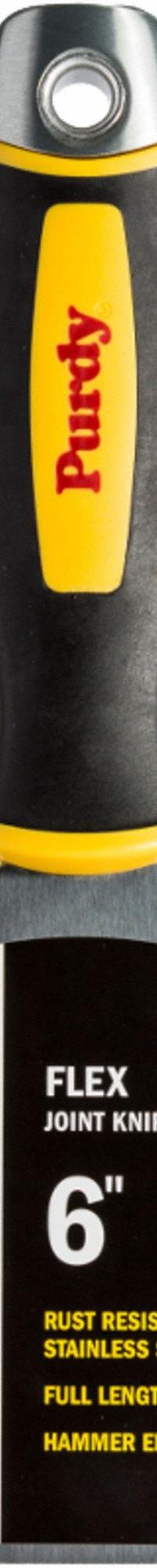 PURDY Joint Knife: Bld. Mat. Stainless Steel, Hdl. Mat. Rubber, Bld. Shp. Straight (MPN 14A900060). Key specifications — attr1004888: PURDY; attr1029665: Half.