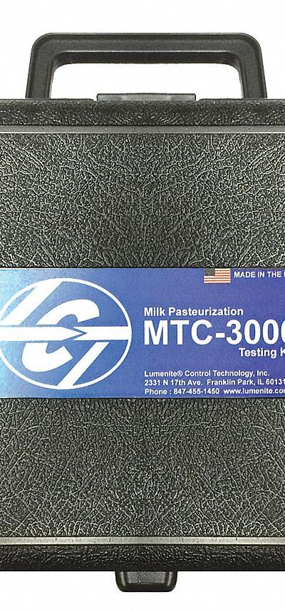 LUMENITE Case for Testing System: Milk Pasteurization Testing System Case - Milk Pasteurization Testing System Cases