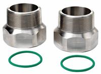 IFM Flowmeter Adapter: Mounting Adapter, IFM, SM0510/SM2000/SM2001/SM9000/SM9001, (2) O-Rings (MPN E40228)
