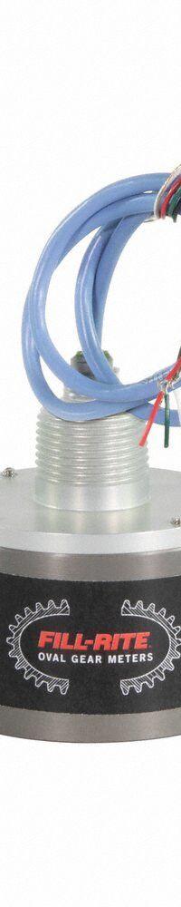 Positive Displacement Flowmeter,3/8 inSz (MPN TM03ASHEBXKK4HB). Key specifications — Display Type: No Display; Unit Of Measure: Gallons; Brand: FILL-RITE; Manufacturer Part Number: TM03ASHEBXKK4HB; Housing Material: Anodized Aluminum; Accuracy: +/-0.25%.