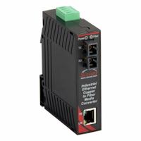 RED LION Media Converter: Unmanaged, DIN Rail, 2 Ports, RJ45, 100 Base-FX/10/100 Base-TX, IP30 (MPN SL-2ES-2SC). Key specifications — Port Type: RJ45; Manufacturer Part Number: SL-2ES-2SC; Brand: RED LION; Features: Supports Full/Half Duplex Operation; IP Rating: IP30; Maximum Input Voltage: 30V DC; Mounting Location: DIN Rail; Network Interface: 100 Base-FX.