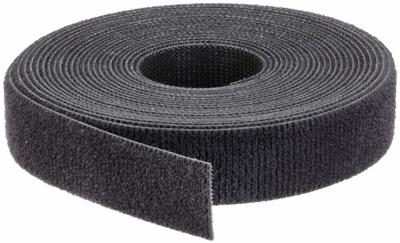 TY-RAP Hook-and-Loop Cable Tie Roll: 15 ft Lg, 0.75 in Wd, 50 lb Tensile Strength - Cut to Length Hook-and-Loop Cable Tie Rolls