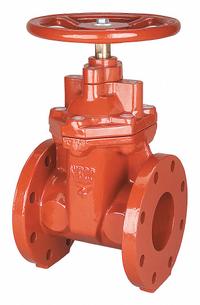 NIBCO Gate Valve: 3 in Nominal Valve Size, Ductile Iron, Non-Rising, Class 125 Flange, Wheel (MPN F619RW 3). Key specifications — Wedge Material: Ductile Iron; Brand: NIBCO; Bonnet Material: Ductile Iron.