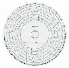 DICKSON Circular Paper Chart: Dickson, C469, 8 in Circular Chart Dia, Dickson, 2T470, AC Volt, 60 PK. Key specifications — attr1001003: DICKSON; attr1001002: AC Voltage.