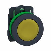 SCHNEIDER Flush Push Button Operator: Non-Illuminated, Flush Profile, Non-Metallic, 30 mm, 1NO (MPN XB5FA51). Key specifications — Brand: SCHNEIDER; Action: Momentary; Series: XB5; Push Button Material Type: Non-Metallic.