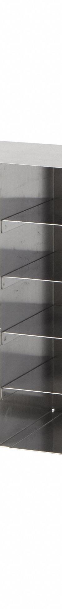 Freezer Rack: 22 in Overall Lg, 5 1/2 in Overall Wd, Stainless Steel (MPN HS2862HB). Key specifications — Material: Stainless Steel; Product Type: Freezer Rack; Brand: HEATHROW SCIENTIFIC.
