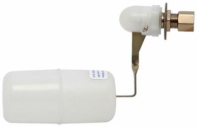 BOBBY Float Valve Assembly: For Water Media, Angle Valve Body, Rectangular, Bulkhead - Food Grade & Sanitary Float Valve Assemblies
