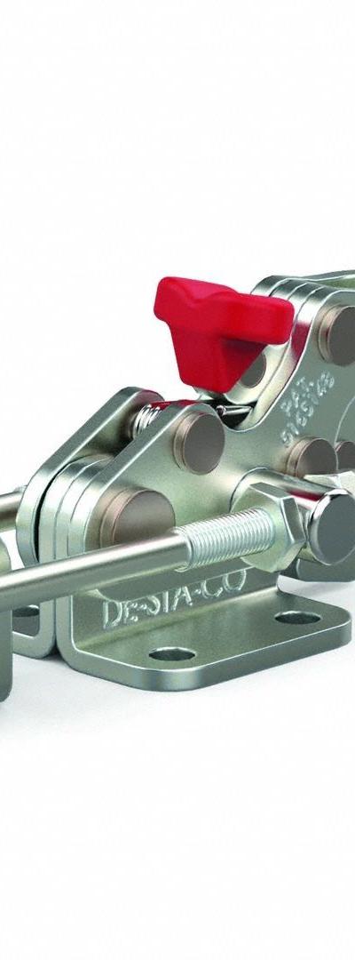 DE-STA-CO Locking Latch Clamp: Horizontal - Horizontal U-Latch Toggle Clamps