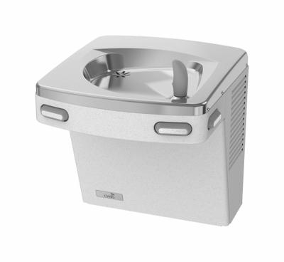OASIS Drinking Fountain: On-Wall, 18 7/8 in Ht, Front Push Button/Side Push Button - On-Wall Single Drinking Fountains