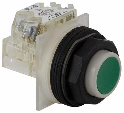 SCHNEIDER Extended Push Button Operator: Non-Illuminated, Extended Profile, Non-Metallic - Extended-Length Push Buttons