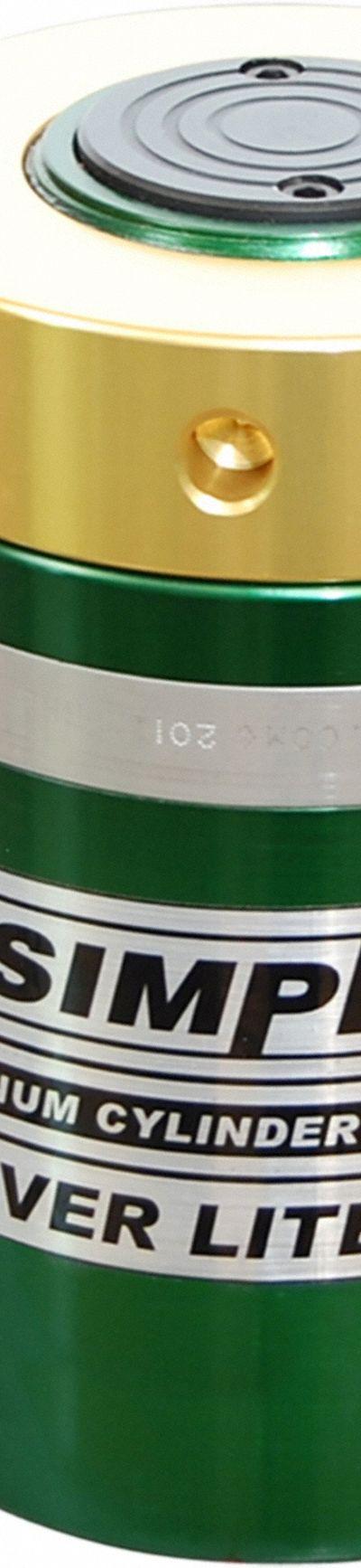 SIMPLEX Lock Nut Hydraulic Ram: 150 ton Nominal Capacity - Lightweight Lock Nut Rams