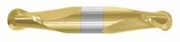 APPROVED VENDOR Ball End Mill: Carbide, TiN Coated, Double End, 2 Flute, 5/16" Mill Dia, 1/2" LOC (MPN 240-001091)