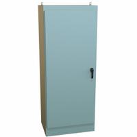 HAMMOND Electrical Enclosure: Steel, 90 in x 36 in x 24 in, NEMA 12, Solid Cover, Hinged, Dust Tight (MPN 1418YYD24). Key specifications — Brand: HAMMOND; Closure Method: Handle; Knockouts: Not Included.