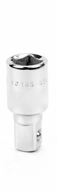 SK PROFESSIONAL TOOLS Socket Extension: 1/2 in Input Drive Size, 1/2 in Output Drive Size, Chrome (MPN 40160). Key specifications — attr1204978: Not Insulated; attr1204980: Locking Not Included; attr1204984: SK PROFESSIONAL TOOLS; attr1204970: Chrome.