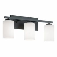 Decorative Vanity: Black, 60 W, 120V AC, Dimmable, 22 in Lg, 5 1/2 in Wd, 8 3/4 in Ht (MPN LEOV2209MBBK). Key specifications — Mounting Location: Wall; For Bulb Type: A19; Brand: AFX INC.; Voltage: 120V AC; Housing Finish/Housing Color (Broad): Black.