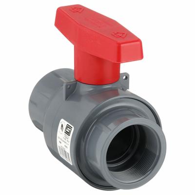 SPEARS Manual Two-Way Ball Valve: 2 in, CPVC, Straight, 235 psi Max. Pressure (CWP) - CPVC Ball Valves