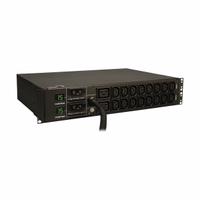 EATON TRIPP LITE PDU: Single-Phase, 18 Outlets, (16) C13/(2) C19, Metered, 2 RU, Front Facing (MPN PDUMH30HV6). Key specifications — Plug Type: NEMA L6-30P; Brand: EATON TRIPP LITE; Phase: Single-Phase; Receptacle Type: (16) C13; Facing: Front.
