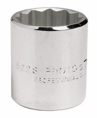 PROTO Socket: SAE, 3/8 in Drive Size, 17/32 in Socket Size, 12-Point, Std, Chrome, Socket (MPN J5217). Key specifications — attr1204417: PROTO; attr1204392: Chrome.