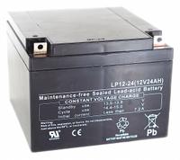 EDWARDS Sealed Lead Acid Battery: 12V DC, 18 Ah Capacity, 6.59 in Ht, 3.01 in Wd, 7.14 in Dp, ABS (MPN 12V17A). Key specifications — Terminal Connection: Tab with 0.217 in Bolt Hole; Brand: EDWARDS; Housing Material: ABS.