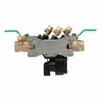 WILKINS Pressure Principle Backflow Preventer: 375, Std Configuration, Nylon, 1/2 in Pipe Size, FNPT (MPN 12-375). Key specifications — Shut-Off Valve Type: Ball Valve; Connection Type: FNPT.