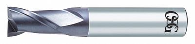OSG Square End Mill: Carbide, Diamond Coated, 2 Flute, 10 mm Mill Dia, 25 mm LOC - Carbide Square End Mills for Graphite & Carbon Fiber