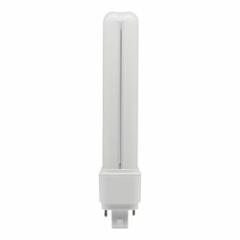 LEDVANCE/ SYLVANIA Linear LED Light Bulb: Type A/B, 2-Pin (G24d), T4, LED, 3000K, 9 W Watt (MPN LED9PBG24DO830AB/41724). Key specifications — attr921395: LEDVANCE/ SYLVANIA; attr921415: LED9PBG24DO841AB; attr921428: No; attr921438: 3000K.