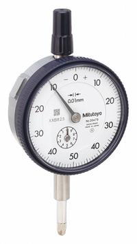 MITUTOYO Dial Indicator - Lug Back: 0 mm to 10 mm, Metric, Plunger, 0.013 mm Accuracy (MPN 2047A). Key specifications — attr1184168: 2047A; attr1184178: 0-50-0; attr1184223: MITUTOYO; attr1200883: Dial Indicator - Lug Back; attr1184173: AGD 2; attr1184177: 0.013 mm; attr1184208: Certificate of Inspection.