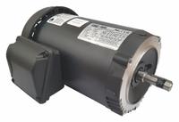 DAYTON General Purpose Motor: C-Face Mount, Totally Enclosed Fan Cooled, 1 hp, 230/460V AC (MPN 48ZK02). Key specifications — Brand: DAYTON; Nameplate Voltage @ 60 Hz: 230/460V AC; Full Load Current @ 60 Hz: 2.94/1.47 A; Nameplate RPM @ 60 Hz: 1,765 RPM; Motor Enclosure: TEFC.
