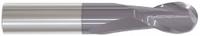 APPROVED VENDOR Ball End Mill: Carbide, AlTiN Coated, 2 Flute, 1 mm Mill Dia, 5.5 mm LOC, 39 mm OAL (MPN 221-001400B)