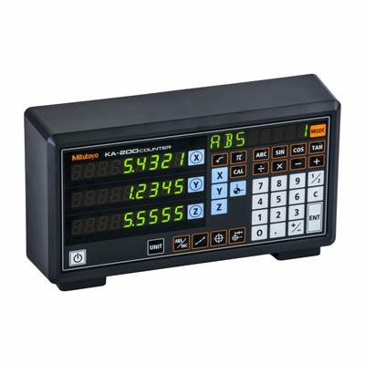 MITUTOYO Digital Readout: 3 Axis, 0.0001 Resolution - Min, 0.0001 to 0.05 Resolution - Three-Axis Digital Readout Counters