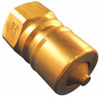 HANSEN Hydraulic Quick Connect Hose Coupling: 1/8 in Coupling Size, Brass, 3.03 lpm Max. Flow Rate (MPN B1K11). Key specifications — Body Material: Brass; Thread Size: 1/8"-27; Brand: HANSEN.