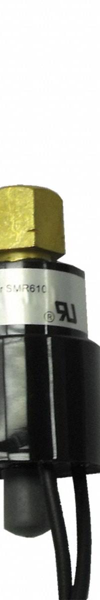 High Pressure Control: High Limit, Manual Reset, 1/4 in Flare (MPN SMR610). Key specifications — Brand: SUPCO; Manufacturer Part Number: SMR610; Rated Voltage: 6V DC.