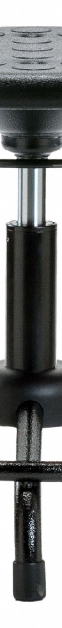 Stool: Polyurethane, Ht Range 18 in to 23 in, 13 in Seat Wd, 13 in Seat Dp, 5 Glides, 0 Casters (MPN IPDHSO-RT-RG-BLK). Key specifications — Brand: APPROVED VENDOR; Foot Support: Yes; Base Material: Steel; ESD-Safe: Not ESD Safe; Number of Casters: 0.