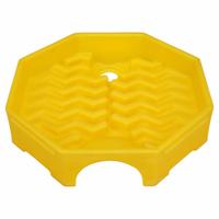 ULTRATECH Drum Funnel: No Lid, Yellow, No Flame Arrester, 23 5/8 in x 5 1/2 in, 3/4 in NPT (MPN 488). Key specifications — Brand: ULTRATECH; Funnel Material: Polyethylene; For Use With: 55 gal Drums; Color: Yellow; Lid Type: No Lid; Flame Arrester Ht: No Flame Arrester; Lid Type (sublevel): No Lid.