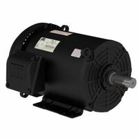 WEG General Purpose Motor: Rigid Base Mount, Totally Enclosed Air-Over, 15 hp, 1,780 RPM (MPN 01518ET3E254T-SG). Key specifications — Brand: WEG; Nameplate Voltage @ 60 Hz: 380/415V AC; Full Load Current @ 60 Hz: 18.2 A; Nameplate RPM @ 60 Hz: 1,780 RPM; Motor Enclosure: TEAO.