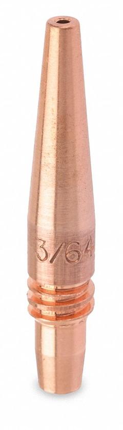 MILLER ELECTRIC Tapered Contact Tip: FasTip, 3/64 in, 25 PK (MPN 209028). Key specifications — Contact Tip Series: FasTip; Connection Type: Threaded; Manufacturer Part Number: 209028; For Nozzle Series: FasTip; Brand: MILLER ELECTRIC; Maximum Wire Diameter (Merch): 3/64 in.