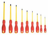 WESTWARD Insulated Screwdriver Set: 1-10 Pieces, 9 Pieces, Phillips/Slotted Tip (MPN 1YXN6). Key specifications — attr1205274: WESTWARD; attr1205269: #2.