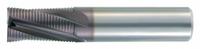 WIDIA HANITA Roughing End Mill: Carbide, TiCN Coated, 4 Flute, Fine Pitch, 3/8" Mill Dia, 1-1/2" LOC (MPN TC4S1R10004)