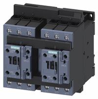 SIEMENS IEC Magnetic Contactor: Reversing, 3 Poles, 3NO Contacts, 40 A, 24V AC Coil (MPN 3RA23358XB301NB3). Key specifications — Brand: SIEMENS; Integrated Surge Suppression: No.