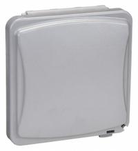 TAYMAC While In Use Weatherproof Cover: 2 Gangs, For Decora/GCFI Electrical Component Type, Vertical (MPN MM1410G). Key specifications — attr211022: TAYMAC; attr1046333: Gray; attr1046334: Polycarbonate; attr1046335: Decora/GCFI; attr1046340: Vertical.