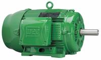 WEG General Purpose Motor: Rigid Base Mount, Totally Enclosed Fan Cooled, 15 hp, 230/460V AC (MPN 01536EG3E254T-W22). Key specifications — Brand: WEG; Nameplate Voltage @ 60 Hz: 230/460V AC; Full Load Current @ 60 Hz: 34.8/17.4 A; Nameplate RPM @ 60 Hz: 3,545 RPM; Motor Enclosure: TEFC.