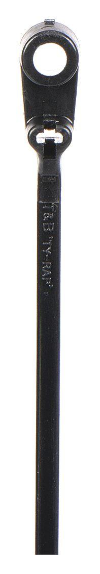 TY-RAP Cable Tie: 4 in Nominal Lg, 5/8 in Nominal Max. Bundle Dia., 0.09 in Wd, Black, 1,000 PK (MPN TY33MX). Key specifications — Screw Mount Hole Size: #4; Color: Black; Brand: TY-RAP.