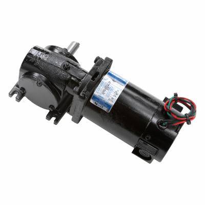 LEESON Right Angle Gearmotors: Right Angle, 90V DC, TENV, 125 RPM, 45 in-lb Max Torque - Right Angle DC Gearmotors