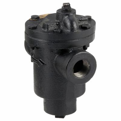 BELL & GOSSETT Steam Trap: Cast Iron, 1/2 in FNPT, 690 lb/hr, 125 psi Max., 450°F Max. - Standard Inverted-Bucket Steam Traps