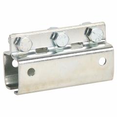 GLEASON Festoon Track Splice: 4 in Overall Lg (MPN C35-CP-01). Key specifications — Brand: GLEASON; Material: Steel; Product Type: Coupler.