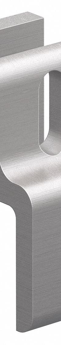 Mesh Panel Retainer: For Mesh Panel, Anodized, Silver, Aluminum, Inch, 80/20 10 Series (MPN 2491). Key specifications — Brand: 80/20; Includes Fasteners: No; Finish: Anodized; Material: Aluminum; Product Type: Mesh Panel Retainer; Compatible Series: 10 Series.
