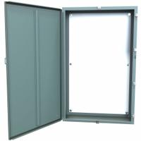 HAMMOND Electrical Enclosure: Steel, 48 in x 30 in x 10 in, NEMA 12/13/3R/4, w/Panel, Solid Cover (MPN 1418N4R10). Key specifications — Closure Method: Clamps; Brand: HAMMOND; Knockouts: Not Included.