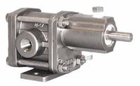 OBERDORFER Rotary Gear Pump Head: Direct Drive, Stainless Steel Body, 1/4" FNPT, 0.5 gpm, Pedestal (MPN R10216CA). Key specifications — Brand: OBERDORFER; Ports: 1/4" FNPT; Includes Relief Valve: No.