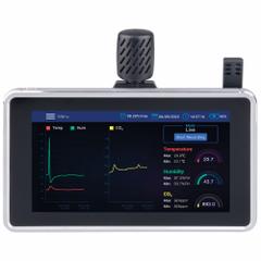 REED INSTRUMENTS Indoor Air Quality Meter: Built-In Mount/Internal Time & Date Stamp, Carbon Dioxide (MPN R9920). Key specifications — Manufacturer Part Number: R9920; Brand: REED INSTRUMENTS; Calibration Certificate Type: Available Separately; Digital Display Screen Type: LCD; Features: Built-In Desk Stand and Wall Mounting Bracket; Includes: USB Cable; PPM Accuracy: ±5% of Reading + 75ppm; Power Source: Battery.